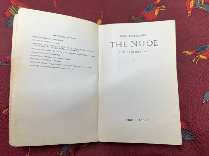 The Nude - Kenneth Clark 1960 first page_Paulas-caterham